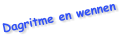 Dagritme en wennen